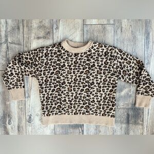 American Eagle Leopard Sweater.